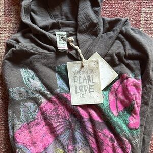 COPY - Magnolia Pearl Flor de la Pasión Viggo Hoodie Tee Dress